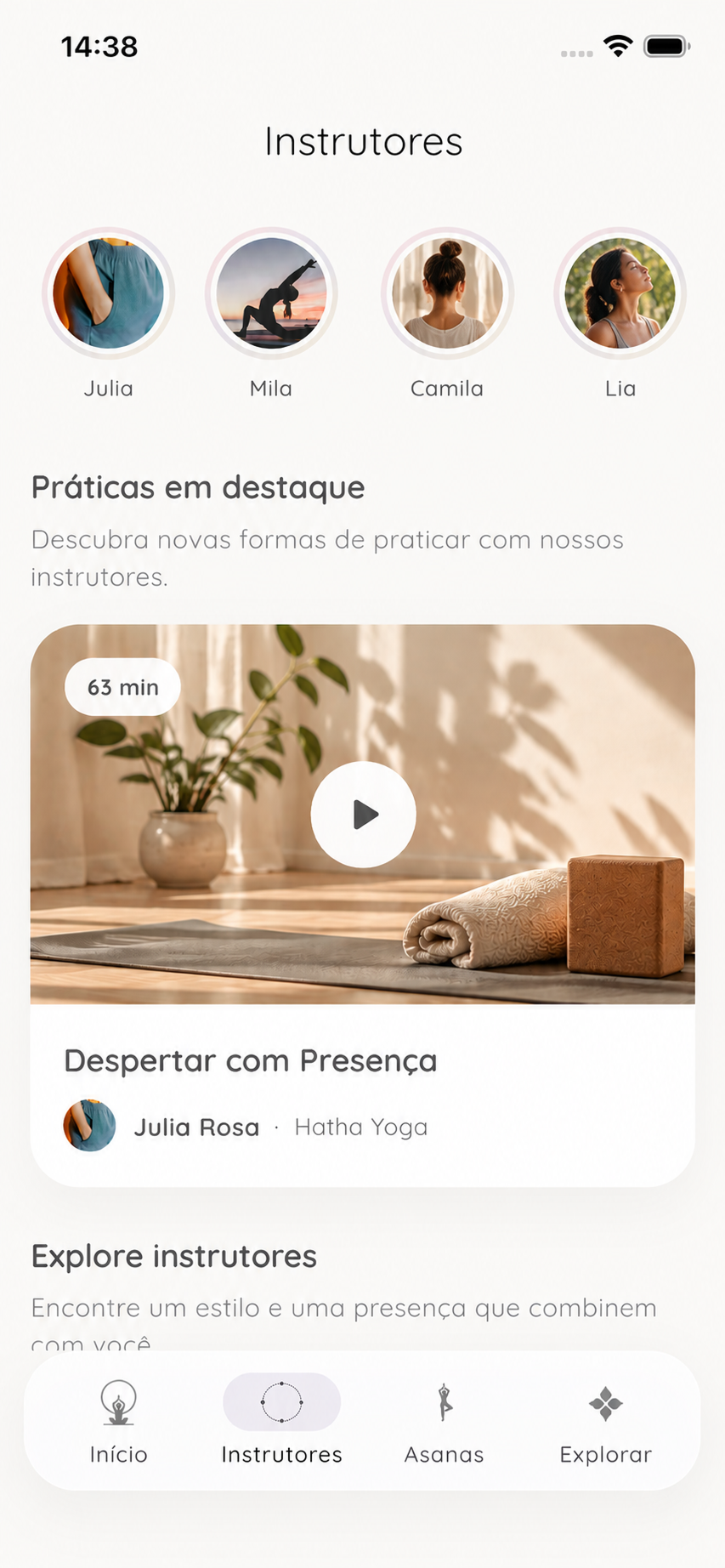 Práticas em destaque no Ami Yoga